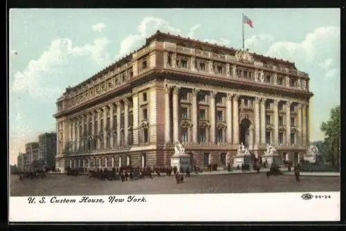 AK New York, NY, U. S. Custom House
