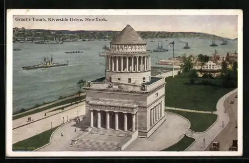 AK New York, NY, Grant`s Tomb, Riverside Drive