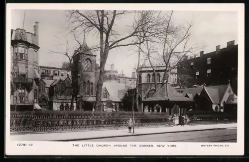 AK New York, NY, the little Church around the corner