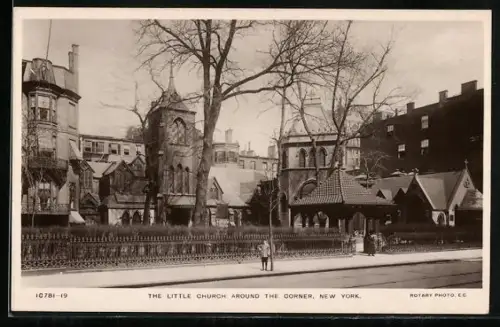 AK New York, NY, the little Church around the corner