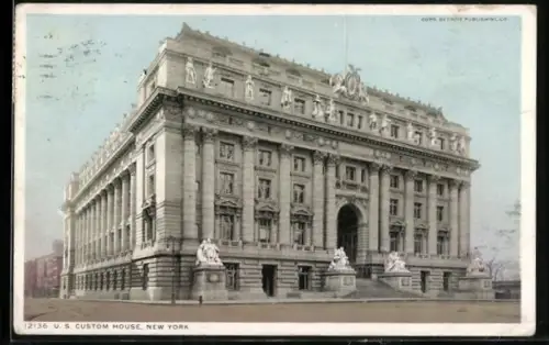 AK New York, NY, U.S. Custom House