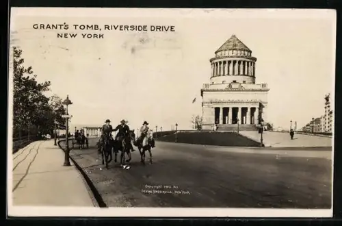 AK New York, NY, Grant`s Tomb, Riverside Drive
