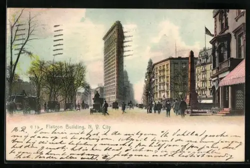 AK New York, NY, Flatiron Building