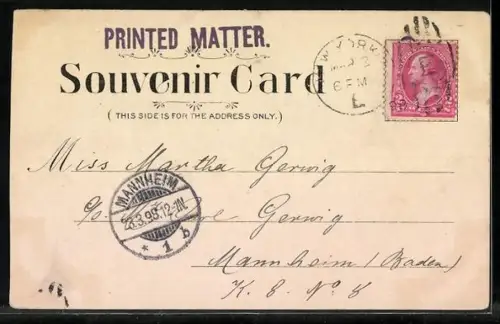 Lithographie New York, NY, St. Paul Building