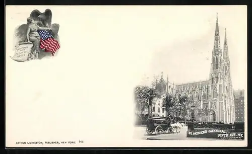 AK New York, NY, St. Patricks Cathedral