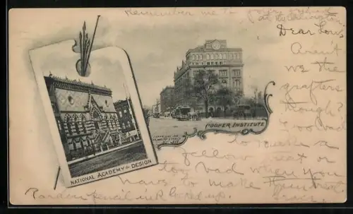 AK New York, NY, National Academy of Design