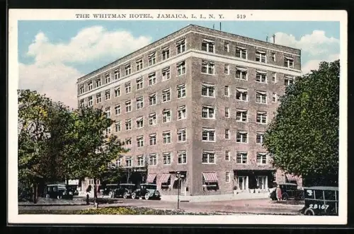 AK New York, NY, The Whitman Hotel, Jamaica