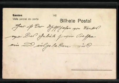 AK Santos, Vista parcial do porto