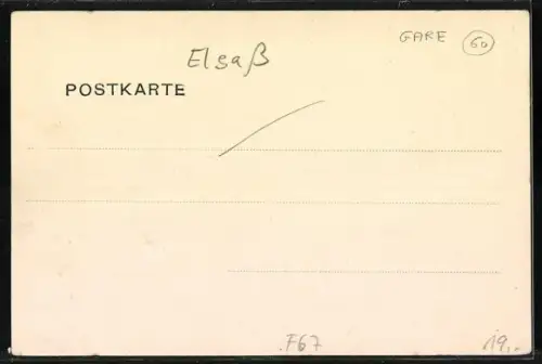 AK Sulz u. Wald, Gasthaus zur Station, Bes. E. North