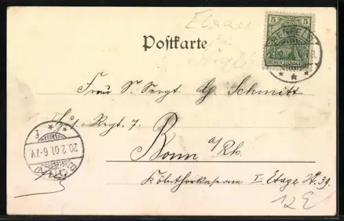 AK Benfeld, Rathaus, Bad Siefermann