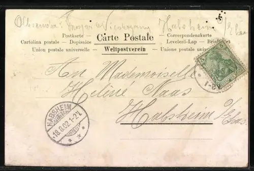 AK Jungholz i. E., Restauration B. Schuller, St. Anne