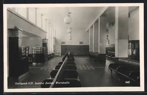 AK Gallspach, Institut Zeileis Wartehalle