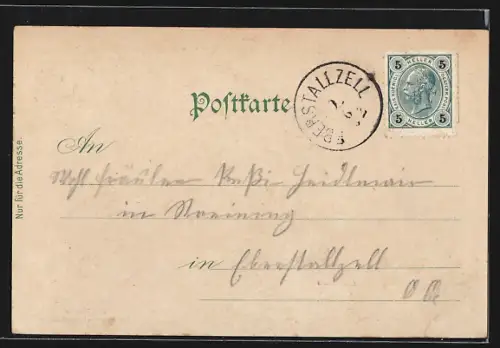 AK Adlwang, Ortspartie mit Kirche