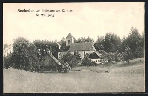 AK Seeboden am Millstättersee, Kirche St. Wolfgang