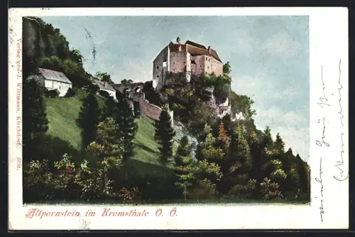 AK Micheldorf /O.-Oe., Burg Altpernstein im Kremsthale