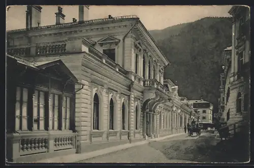 AK Bad Gastein, Wandelbahn, Kutsche