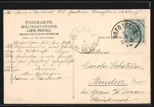 AK Bad Gastein, Hotel Kaiserhof mit Umgebung