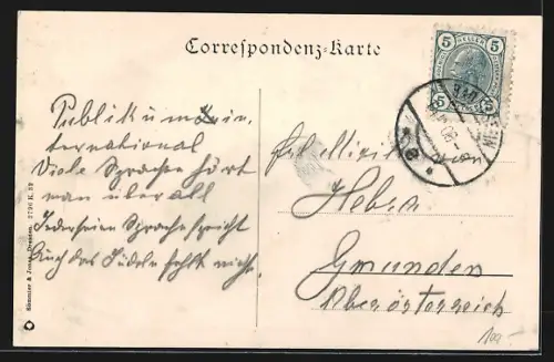 AK Bad Gastein, Neue kath. Kirche mit Badehaus Gruber