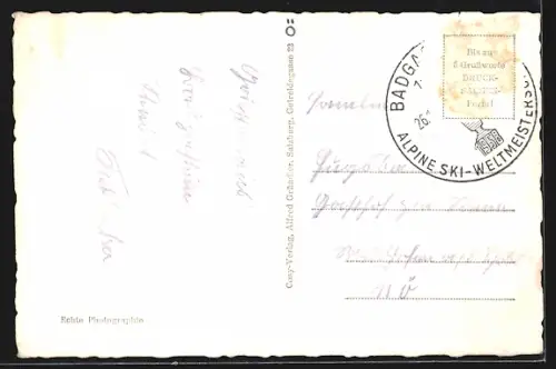 AK Badgastein, Erholungsheim der Ö. B. B.