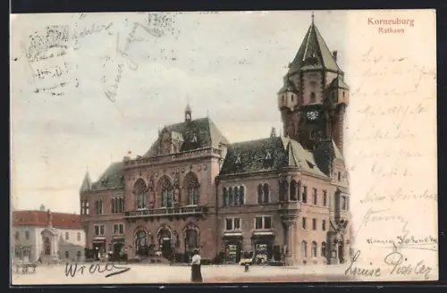 AK Korneuburg, Partie am Rathaus