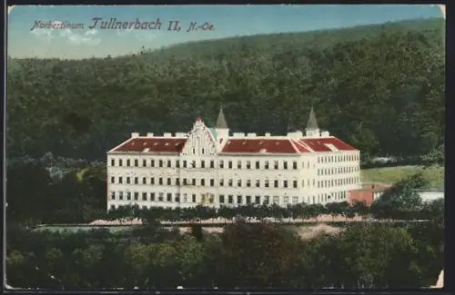 AK Tullnerbach /N.-Oe., Norbertinum aus der Vogelschau