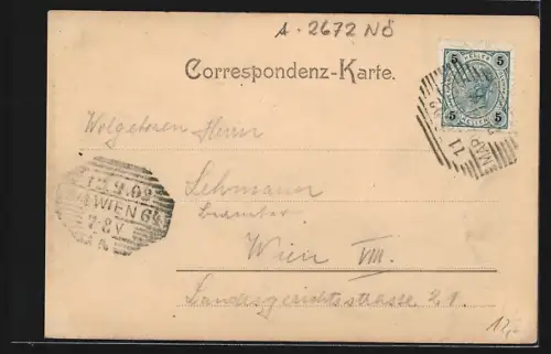 AK Maria Taferl, Veranda Klaus zur Rose