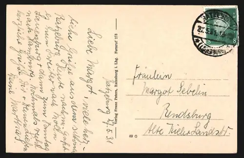 AK Ratzeburg i. Lbg., Partie am Gymnasium