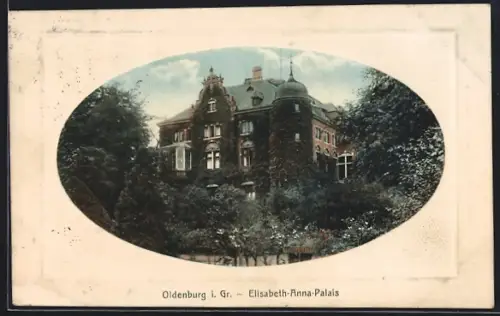 AK Oldenburg i. Gr., Elisabeth-Anna-Palais