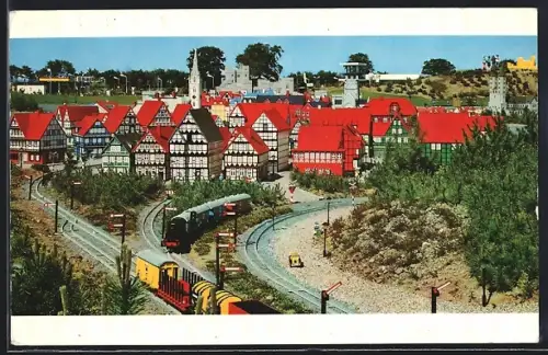 AK Sierksdorf, Legoland, Miniland, Blick auf Cele