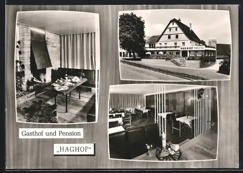 AK Pfahlbronn, Gasthof und Pension Haghof, Besitzer H. Bulling