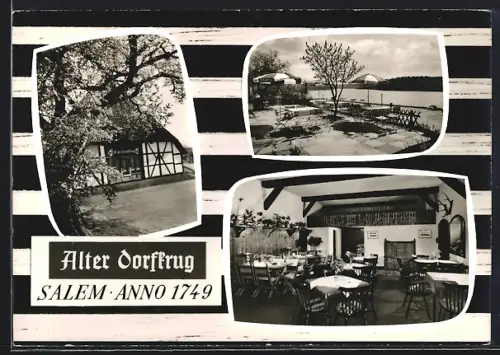 AK Salem bei Ratzeburg, Gasthof Alter Dorfkrug, Inh. Fröhlich