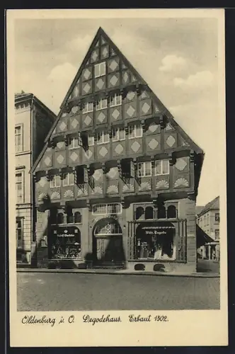 AK Oldenburg i. O., Degodehaus erbaut 1502