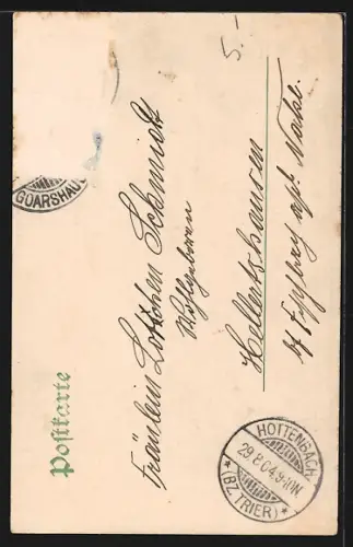 AK St. Goarshausen, Burg Katz