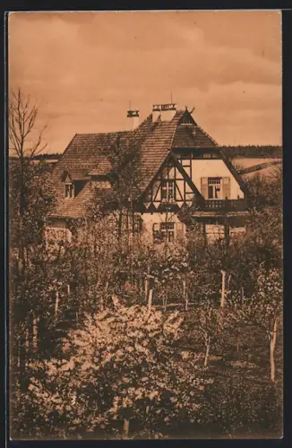 AK Lehmrade bei Mölln, Sanatorium Diätreform Haus Leonore