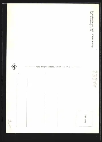 AK Schmielau /Lbg., Jugendherberge im Ort