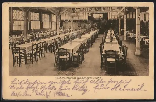 AK Bredeney, Cafe-Resturant Bredeneyer Krone, Innenansicht
