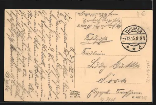 AK Ratzeburg i. L., Hautpwache mit Soldaten