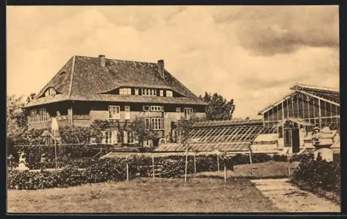 AK Lehmrade bei Mölln, Sanatorien Diätreform, Haus Erika