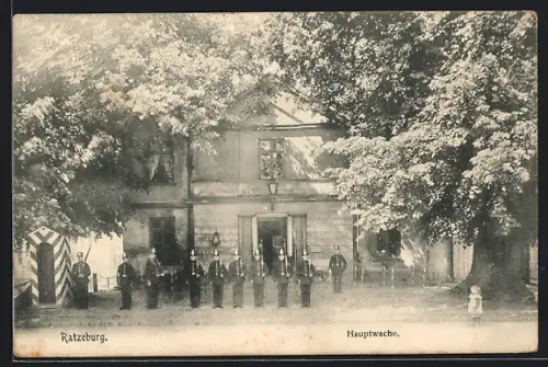 AK Ratzeburg, Partie an der Hauptwache