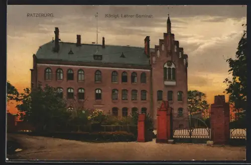 AK Ratzeburg, Königliches Lehrer-Seminar