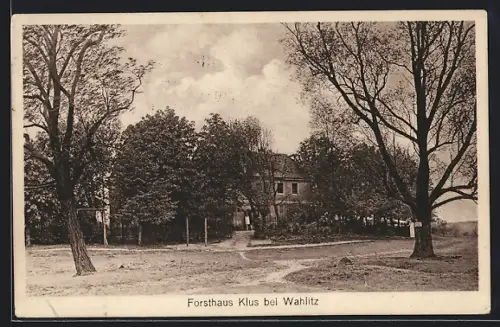 AK Wahlitz, Forsthaus