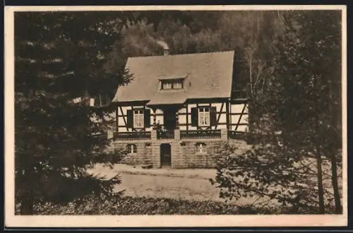 AK Lambrecht /Rheinpfalz, Gasthof Waldhaus der Schützengesellschaft