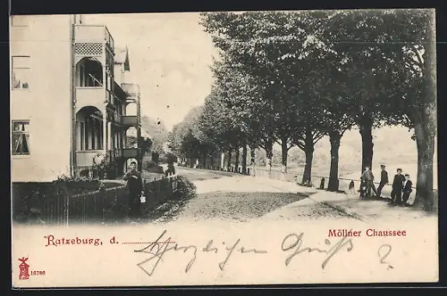 AK Ratzeburg, Möllner Chaussee mit Kindern
