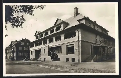 AK Höchenschwand /Bad. Schwarzwald, Hotel und Pension zur Krone, Wilhelm Hiener