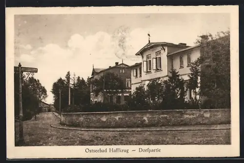 AK Haffkrug, Dorfpartie