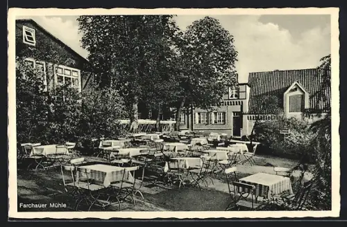 AK Ratzeburg, Gasthaus Farchauer Mühle zwischen Mölln und Ratzeburg