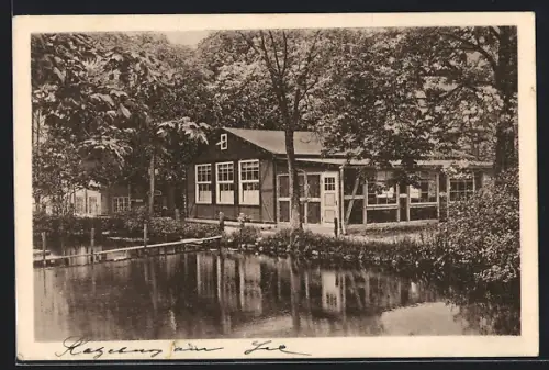 AK Ratzeburg i. Lbg., Gasthaus zur Farchauer Mühle