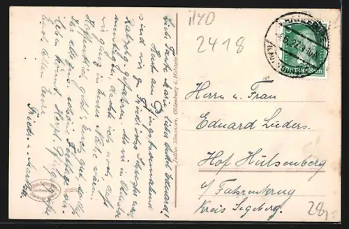 AK Ratzeburg, i. Lbg., Blindenheim St. Georgsberg