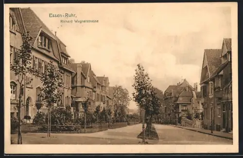 AK Essen /Ruhr, Richard Wagnerstrasse