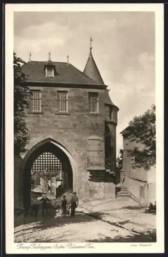 AK Nideggen /Eifel, Burg, Dürener Tor